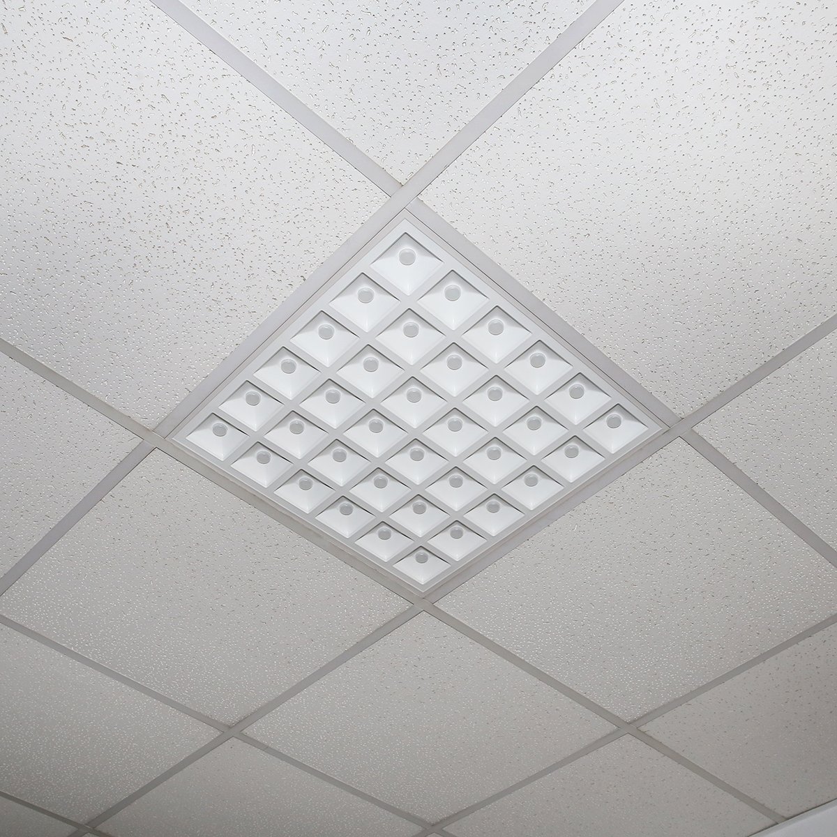 Panou LED slim 60W, 220V, IP20, 6500K, 595x595x20mm pentru tavan casetat Breckner Germany